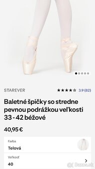 Baletné topánky, topánky na balet - 5