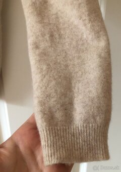 Béžový vlnený sveter United Colors of Benetton, XS/34 - 5