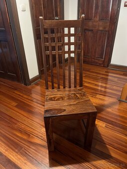 Masívne drevené stoličky - 5