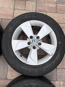 Orig. hliníkové disky Skoda Yeti R16, 5x112 - 5