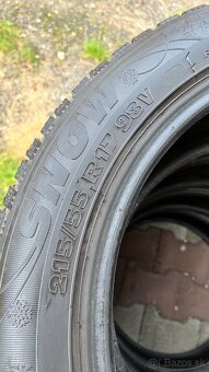 Zimné pneu 215/55 r17 sada - 5