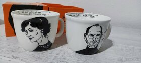 Latte cup Panta Rhei Coco Chanel + Steve Jobs - 5