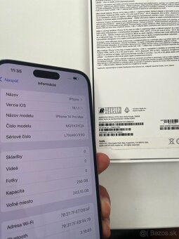 iPhone 14 Pro Max 128GB Space Black - 5