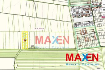 Predaj: MAXEN, Orná pôda, 11 369 m2, Košice - IV, Barca - 5