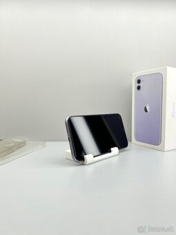 iPhone 11 PURPLE NOVÁ BATÉRIA 100%+PRÍSLUŠENSTVO - 5