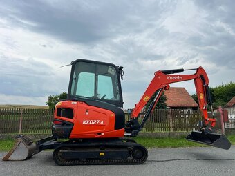 Minibagr Kubota KX027-4 / 3režimy průtoku, 2800mth - 5
