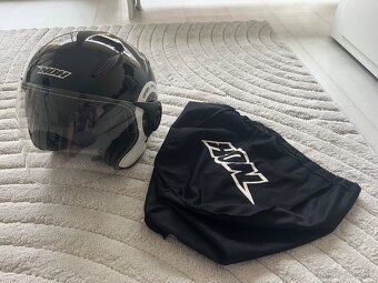 Prilba otvorená NOX N180 + Bunda/vesta veľkosť M - 5