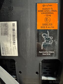 Autosedačka Cybex platinum Cloud Q - 5