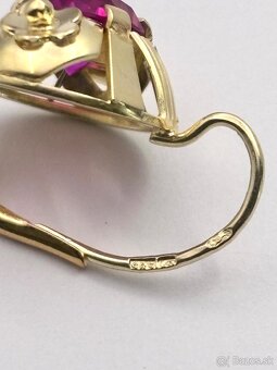 Zlaté náušnice 585/1000 - 5