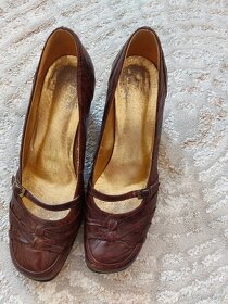 Kožené dámske topánky - 5