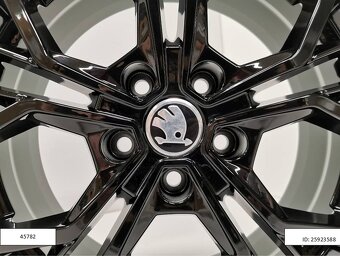 7J R17 5x112 ET45 alu disky Vw T-Roc, Škoda Karoq 1216 - 5