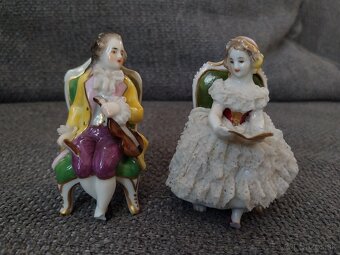 Starožitné porcelánové figúrky - 5