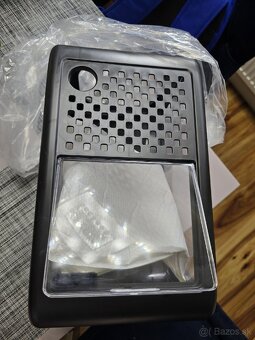 Akvárium moderné plastové čierne - 5