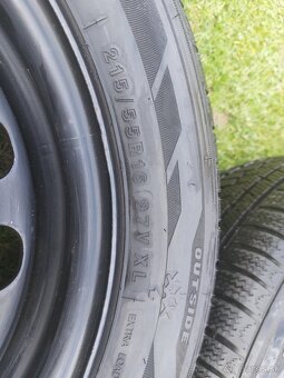 Zimné pneumatiky + plechové disky R16 - 5