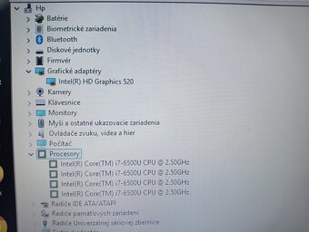 predám Hp elitebook 840 g3 , Intel i7,16gb ram ,256gb ssd - 5