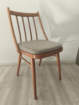 Set 4 art deco stoliciek - 5