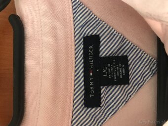 TOMMY HILFIGER originál pudrove damske polotricko L - 5
