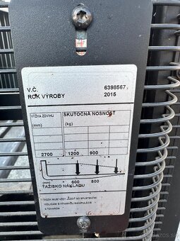 Elektricky vysokozdvizny vozik - 5