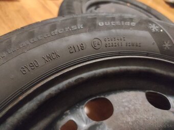 Zimné / Celoročné pneumatiky, plechové disky, puklice - 5