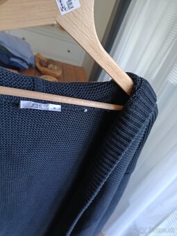 Esprit tmavo modrý navy cardigan M - 5