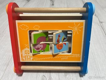 Hape Veselý didaktický trojuholník s aktivitami - 5