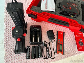 Krížový líniový laser SOLA Plano 4D green - zelený - 5