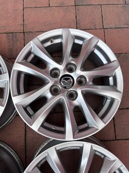 Orig.hliníkové disky Mazda R16, 5x114,3 - 5