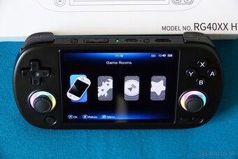 Nová konzola Anbernic RG40XX H WiFi Black ▬ Super SONY PSP - 5