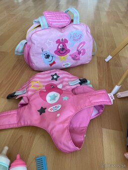 2 Bábiky babyborn, kočík a príslušenstvo - 5