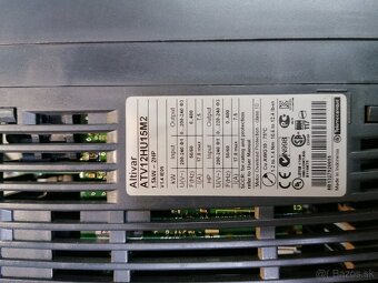 Frekvenčný menič 1,5 kW - 5