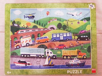 Detské puzzle na podložke - 5