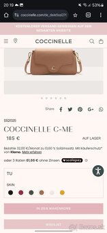 COCCINELLE - NOVÁ kožená kabelka - 5