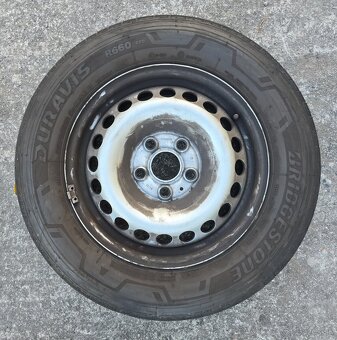 PLECHOVÉ DISKY 5x120 R16 S PNEU 215/65 R16C - 5