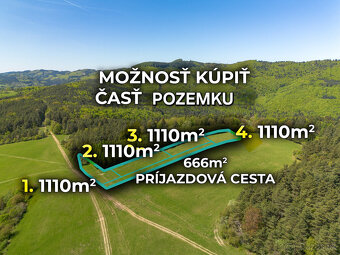 IBA U NÁS Rekreačný pozemok s výhľadom - Zubák pri Púchove - 5