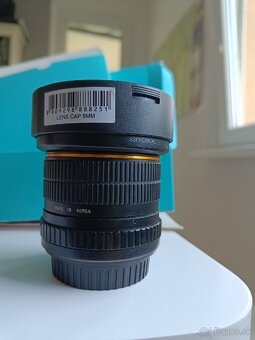 Samyang 8mm f3.5 CS Fisheye pre Canon EFS - 5
