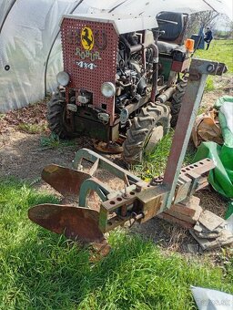 Úzky Malotraktor domácej výroby 4x4 - 5