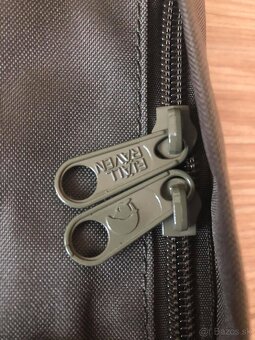 Batoh Fjällräven Kanken military s vínovými popruhmi - 5