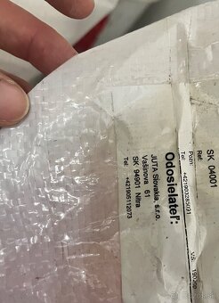 Vrecia / mechy (rašlové). Nové: 10 kg (100ks)+ 50 kg (100ks) - 5