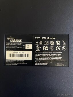 17" LCD monitor Fujitsu Siemens AMILO LL 3190T(60Hz) - 5