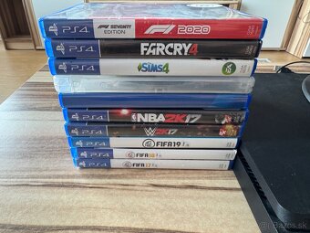 Playstation 4 Slim 1TB + Controller + Nabíjačka + 10 hier - 5