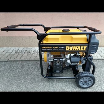 benzínová trojfázová elektrocentrála - 5