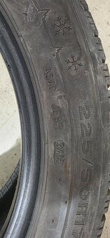 225/50 r17 zimné Dunlop - 5