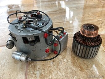 Jawa 350 / 634, ČZ 175 - zapalovanie 6V 75W po GO mínus pól - 5