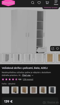 Šatníková skriňa - 5