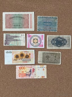 Bankovky Lot 2 - 5