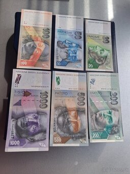 Sada Slovenských bankoviek - 5