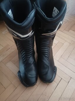 velkost 44 - panske vysoke moto cizmy ALPINESTARS - 5