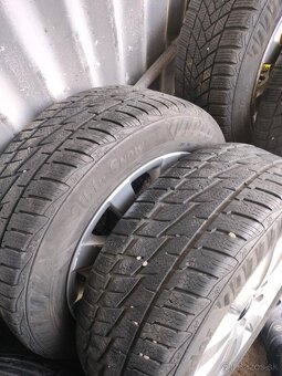 4ks alu disky orig. Vw 5x112 r16 pneu 205/55 r16 - 5