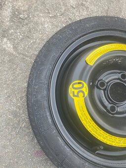 Predám dojazdové rezervné koleso VW 105/70 R14 84M - 5