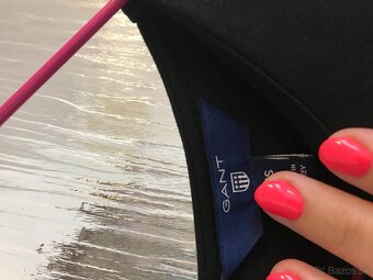 GANT originál damske saty black S - 5